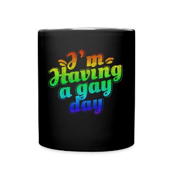 LGBT Lesbian Pride - Mug uni - noir - Devant