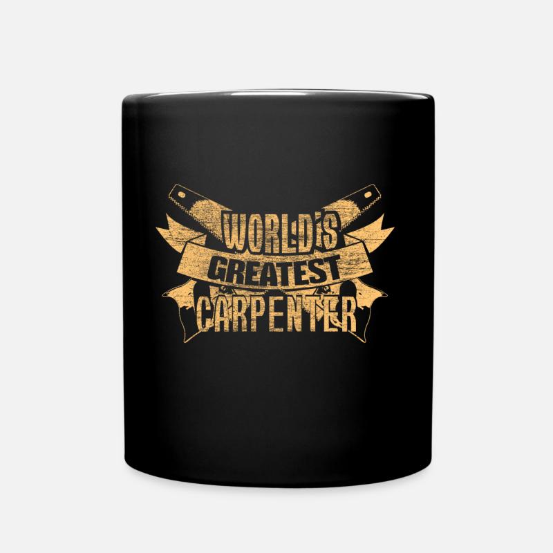 Bois de charpentier - Mug uni - noir