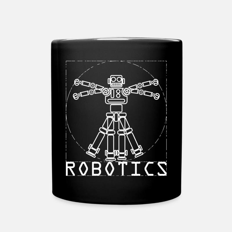 Robotics Da Vinci Homme de Vitruve - Mug uni - noir