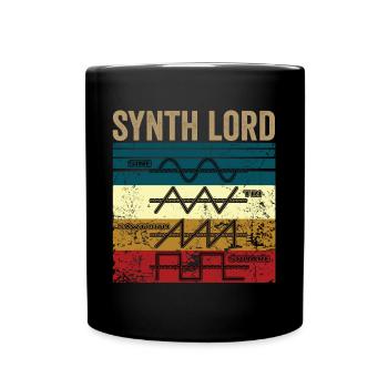 SYNTH LORD - Full Colour Mug - black - Front