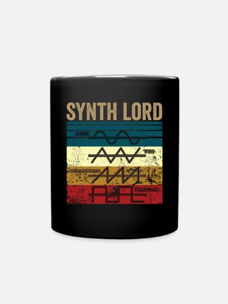 SYNTH SEIGNEUR - Mug uni - noir