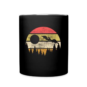 Dragon Monster Role Playing - Full Colour Mug - black - Front