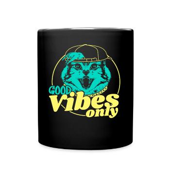HipHop Streetdance Geschenk - Tasse einfarbig - Schwarz - Vorne