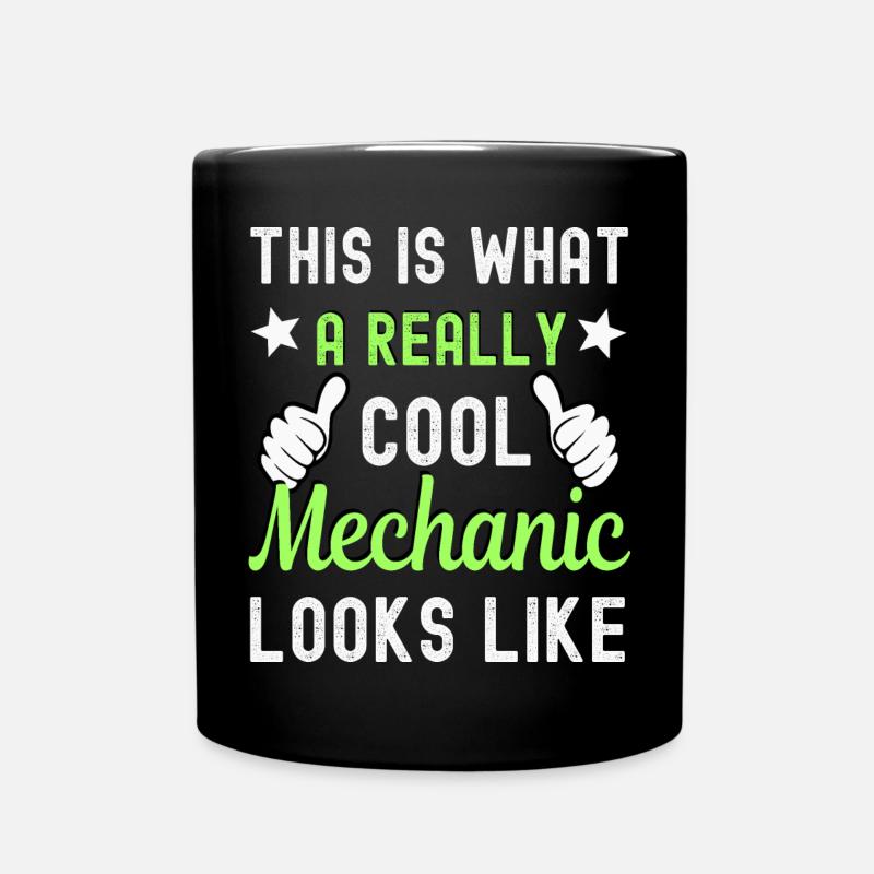 Mécanicien mécanicien - Mug uni - noir