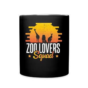 Zoo Voyage Cadeau - Mug uni - noir - Devant