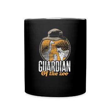 Zoo visiteurs Loisirs Cadeau - Mug uni - noir - Devant