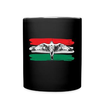 Ungarn Herkunft Geschenkidee - Tasse einfarbig - Schwarz - Vorne