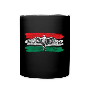 Ungarn Europa Heimat Geschenkidee - Tasse einfarbig - Schwarz - Vorne