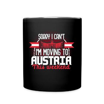 Autriche Racines Cadeau - Mug uni - noir - Devant