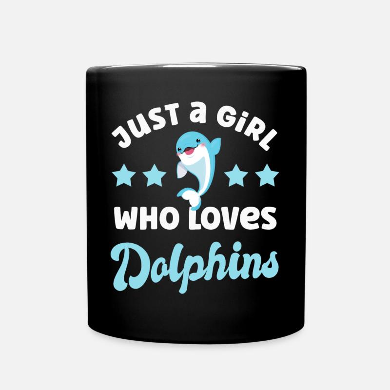 Dauphin Dauphin - Mug uni - noir
