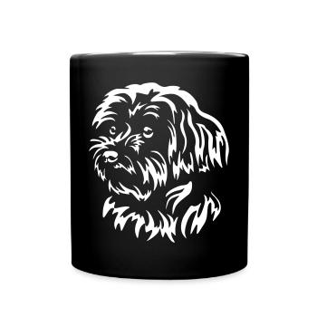 Boloka Tsvetna Head « Black Edition » - Mug uni - noir - Devant