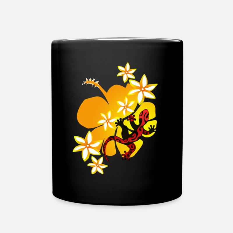 TERIKI (Roter Moko) - Tasse einfarbig - Schwarz