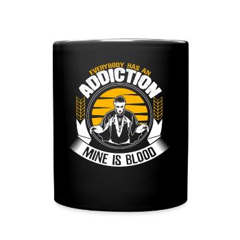 Halloween Vampire Vampire Doux ou Aigre - Mug uni - noir - Devant