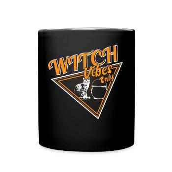 Halloween Witch Witches Cadeau aigre-doux - Mug uni - noir - Devant