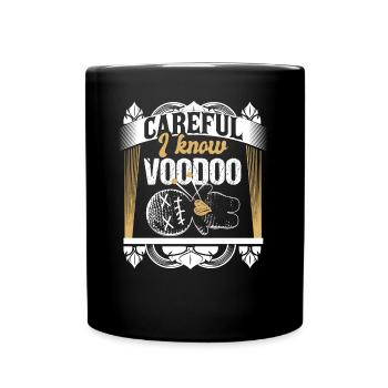 Horreur de poupée vaudou - Mug uni - noir - Devant