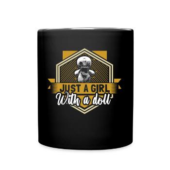 Sorcellerie vaudou drôle - Mug uni - noir - Devant