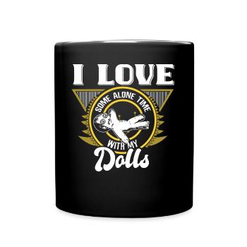 Malédiction vaudou de Bondieu - Mug uni - noir - Devant