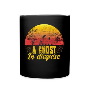 Cadeau paranormal fantôme d’Halloween - Mug uni - noir - Devant