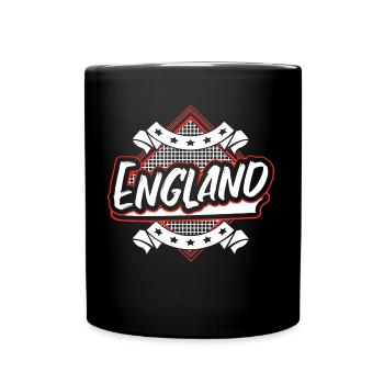 Angleterre Cadeau - Mug uni - noir - Devant