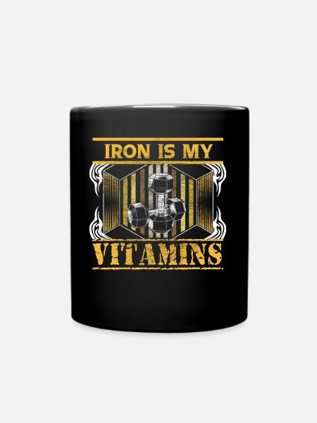 Salle de musculation - Mug uni - noir