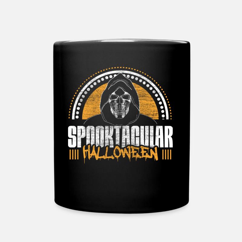 Halloween Squelette Cadeau Effrayant - Mug uni - noir