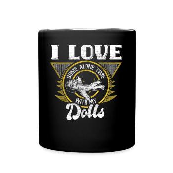 Voodoo Bondieu Drôle dicton idée cadeau - Mug uni - noir - Devant