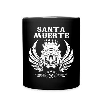 Santa Muerte - Mug uni - noir - Devant