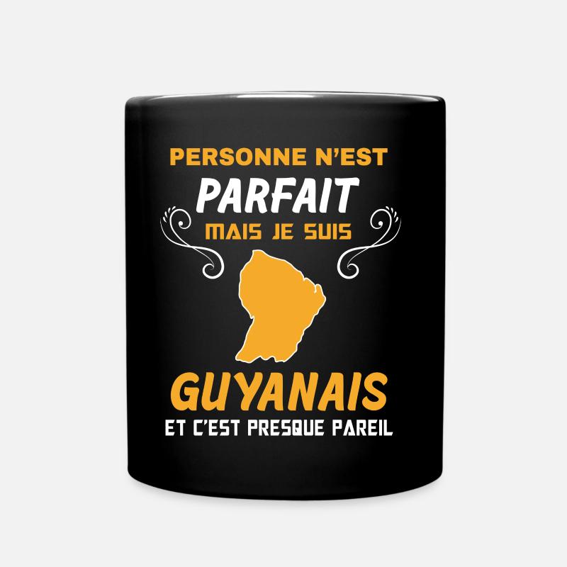 Guyane Guyanais Humour Idée Cadeau - Mug uni - noir