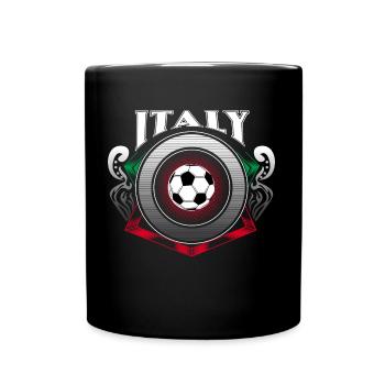 Italy Football - Full Colour Mug - black - Front