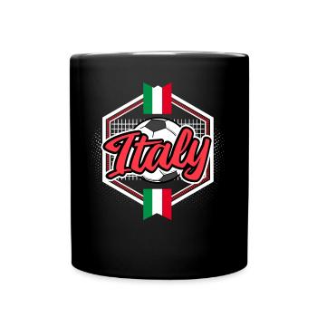 Italy Football Italy Team - Full Colour Mug - black - Front