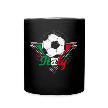 Italy Football Italian Gift Idea - Full Colour Mug - black - Front