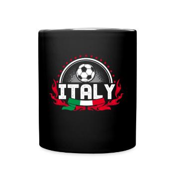 Italy Football Italian National Team - Full Colour Mug - black - Front