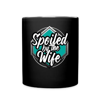 Ehe Hochzeit Braut - Tasse einfarbig - Schwarz - Vorne
