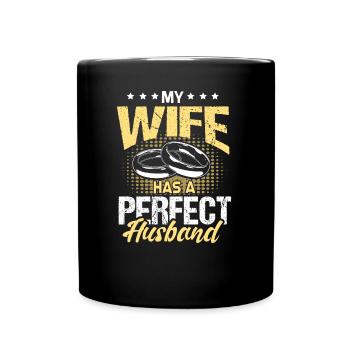 Mariage Épouse Mariée - Mug uni - noir - Devant