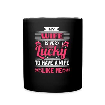 Homo Ehe Lesben Liebe Geschenk - Tasse einfarbig - Schwarz - Vorne