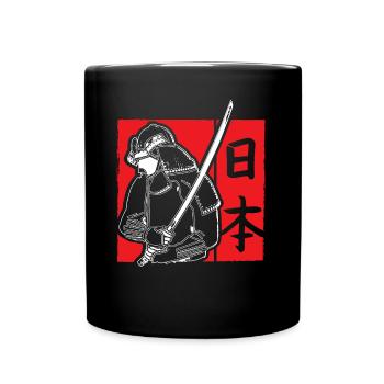 Japan Japaner - Tasse einfarbig - Schwarz - Vorne