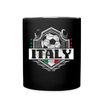 Italy Football Italy Gift - Full Colour Mug - black - Front