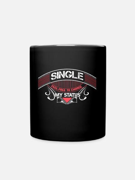Single Unabhängig Party - Tasse einfarbig - Schwarz