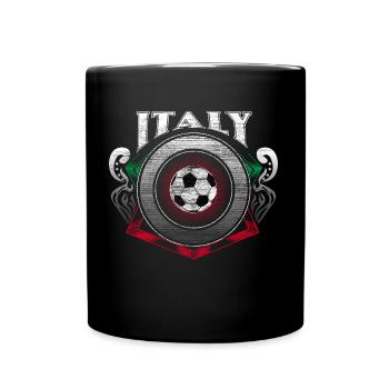 Italy Football Team - Full Colour Mug - black - Front
