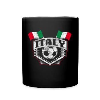 Italy Football Italian footballers - Full Colour Mug - black - Front