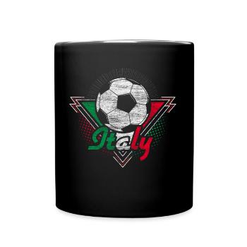 Italy Football Team Gift Idea - Full Colour Mug - black - Front
