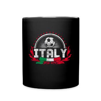 Italy Football Italian Championship Gift - Full Colour Mug - black - Front