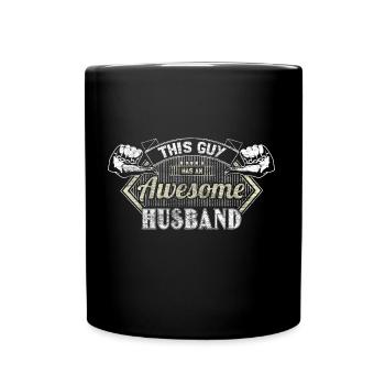 Homo Ehe Hochzeitstag Partnerschaft Geschenkidee - Tasse einfarbig - Schwarz - Vorne