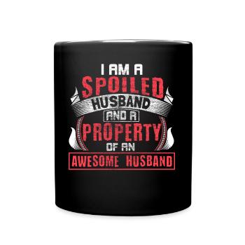 Homo Ehe Hochzeitstag Liebe Geschenkidee - Tasse einfarbig - Schwarz - Vorne
