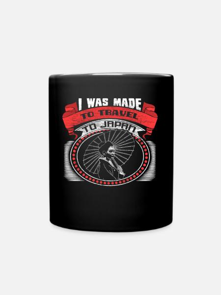 Japan Senpai Japanese - Full Colour Mug - black