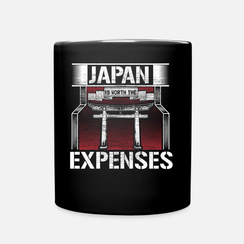 Japan Bonsai Gift Idea - Full Colour Mug - black