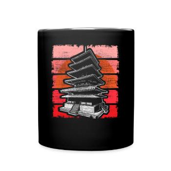 Japan Tokyo Land Gift Idea - Full Colour Mug - black - Front