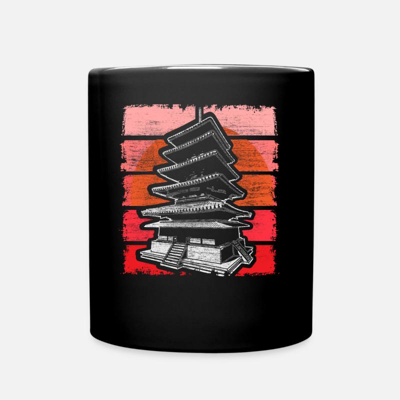Japan Tokyo Land Gift Idea - Full Colour Mug - black