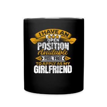 Dicton de fierté unique - Mug uni - noir - Devant