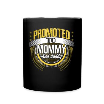 Maman célibataire Maman Respect Idée Cadeau - Mug uni - noir - Devant